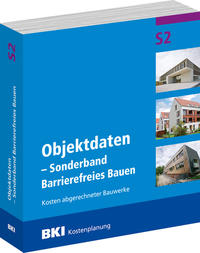 Vorderes Coverbild BKI Objektdaten Barrierefreies Bauen- Sonderband S2