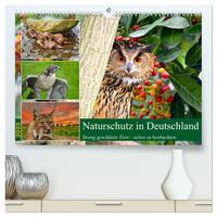 Vorderes Coverbild Naturschutz in Deutschland (hochwertiger Premium Wandkalender 2025 DIN A2 quer), Kunstdruck in Hochglanz