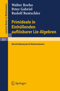 Vorderes Coverbild Primideale in Einhüllenden auflösbarer Lie-Algebren
