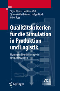 Vorderes Coverbild Qualitätskriterien für die Simulation in Produktion und Logistik