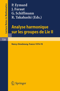 Vorderes Coverbild Analyse Harmonique sur les Groupes de Lie II