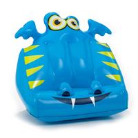 Vorderes Coverbild Bookmonster Air Blau - Darlie - Aufblasbares Lesekissen für Bücher und Tablets - Buchständer - Tablethalter - Lesehillfe