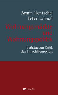 Vorderes Coverbild Wohnungsmärkte und Wohnungspolitik