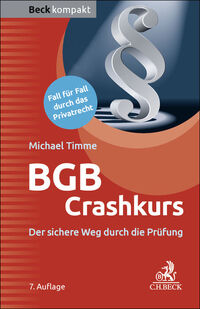 Vorderes Coverbild Beck kompakt / BGB Crashkurs