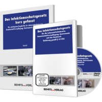 Vorderes Coverbild Das Infektionsschutzgesetz - deutsch (DVD) + IFSG kurz gefasst (10 Broschüren in versch. Sprachen)