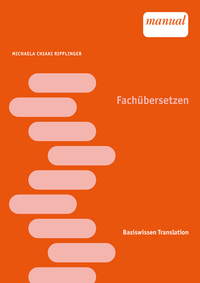 Vorderes Coverbild Fachübersetzen