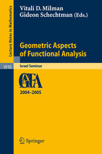 Vorderes Coverbild Geometric Aspects of Functional Analysis