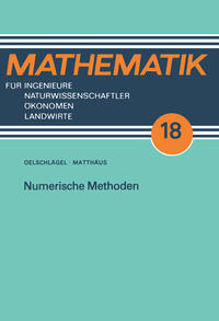 Vorderes Coverbild Numerische Methoden