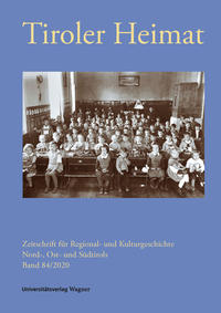 Vorderes Coverbild Tiroler Heimat 84 (2020)