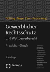 Vorderes Coverbild Gewerblicher Rechtsschutz