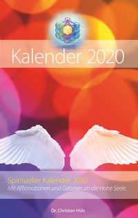 Vorderes Coverbild Spiritueller Kalender 2020