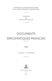 Vorderes Coverbild Documents diplomatiques français