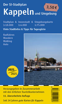 Vorderes Coverbild Stadtplan Kappeln und Umgebung