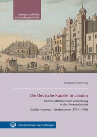 Vorderes Coverbild Die Deutsche Kanzlei in London