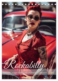 Vorderes Coverbild Rockabilly (Tischkalender 2025 DIN A5 hoch), CALVENDO Monatskalender