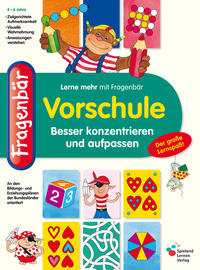 Vorderes Coverbild Fragenbär Vorschule