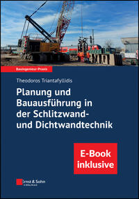 Vorderes Coverbild Planung und Bauausführung in der Schlitzwand- und Dichtwandtechnik