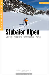 Vorderes Coverbild Skitouren Skibergsteigen Stubaier Alpen