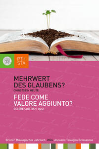 Vorderes Coverbild Mehrwert des Glaubens?