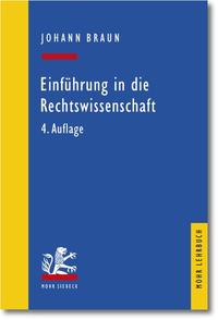 Vorderes Coverbild Einführung in die Rechtswissenschaft
