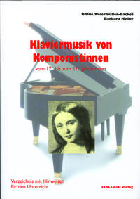 Vorderes Coverbild Klaviermusik von Komponistinnen vom 17. bis zum 21. Jahrhundert