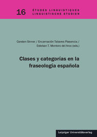 Vorderes Coverbild Clases y categorías en la fraseología española