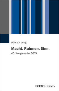 Vorderes Coverbild Macht. Rahmen. Sinn.