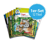 Vorderes Coverbild Benny Blu - 1er Set Wilde Tiere 12 Titel