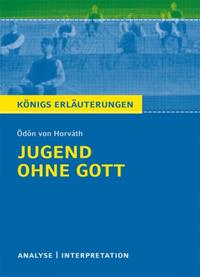 Vorderes Coverbild Jugend ohne Gott von Ödön von Horváth.