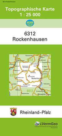 Vorderes Coverbild TK25 6312 Rockenhausen