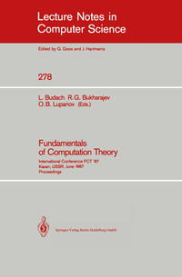 Vorderes Coverbild Fundamentals of Computation Theory