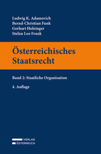 Vorderes Coverbild Österreichisches Staatsrecht