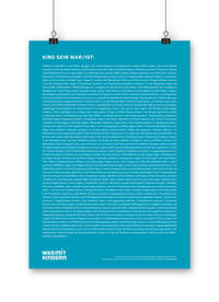 Vorderes Coverbild 10 x Kindsein Poster