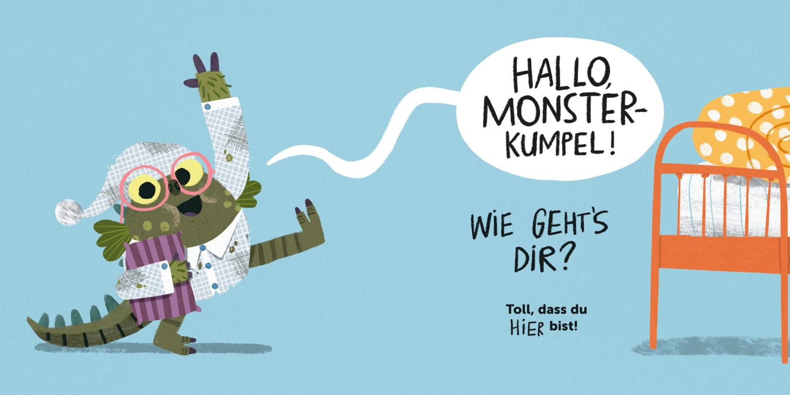Beispielinhalt (Bild) Bist du auch so monstermüde?