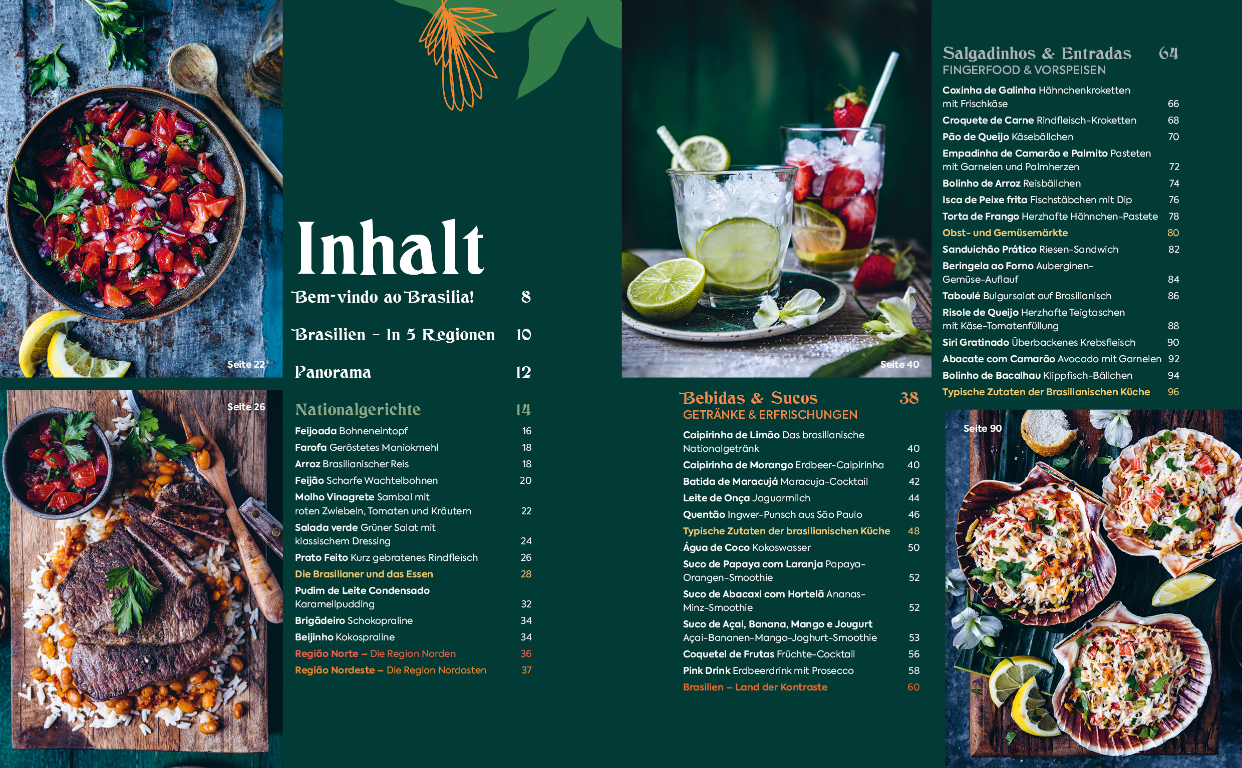 Beispielinhalt (Bild) Brasilien – Das Kochbuch