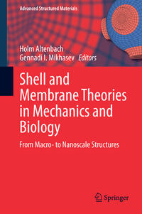 Vorderes Coverbild Shell and Membrane Theories in Mechanics and Biology