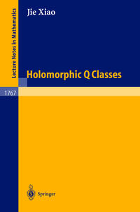 Vorderes Coverbild Holomorphic Q Classes