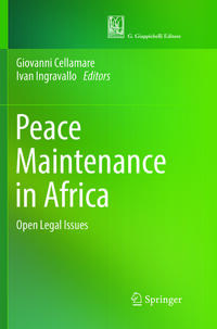 Vorderes Coverbild Peace Maintenance in Africa