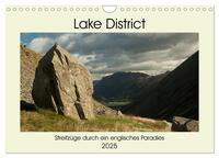 Vorderes Coverbild Lake District - Streifzüge durch ein englisches Paradies (Wandkalender 2025 DIN A4 quer), CALVENDO Monatskalender