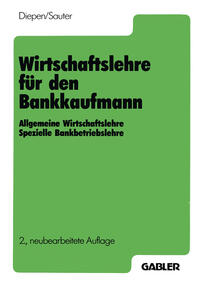 Vorderes Coverbild Wirtschaftslehre für den Bankkaufmann