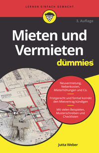 Vorderes Coverbild Mieten und Vermieten für Dummies