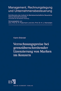 Vorderes Coverbild Verrechnungspreise bei grenzüberschreitender Lizenzierung von Marken im Konzern
