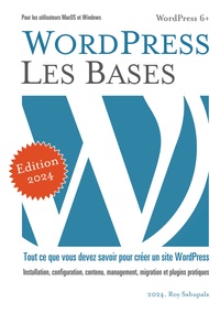 Vorderes Coverbild WordPress Les Bases