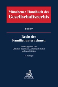 Vorderes Coverbild Münchener Handbuch des Gesellschaftsrechts Bd 9: Recht der Familienunternehmen