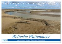 Vorderes Coverbild Welterbe Wattenmeer (Tischkalender 2026 DIN A5 quer), CALVENDO Monatskalender