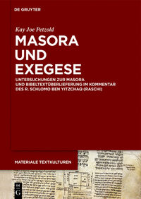 Vorderes Coverbild Masora und Exegese
