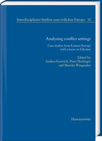 Vorderes Coverbild Analysing conflict settings