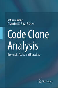 Vorderes Coverbild Code Clone Analysis