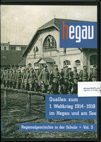 Vorderes Coverbild Quellen zum Ersten Weltkrieg 1914–1918 im Hegau und am Bodensee
