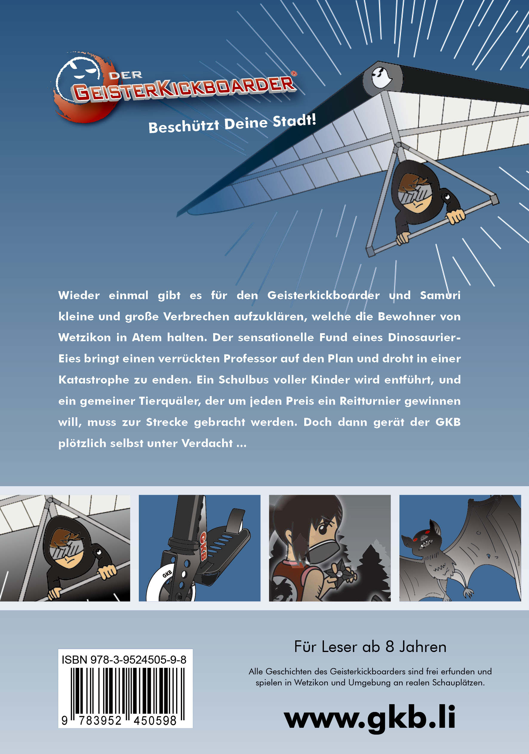 Rückseitencover Der Geisterkickboarder Band 4